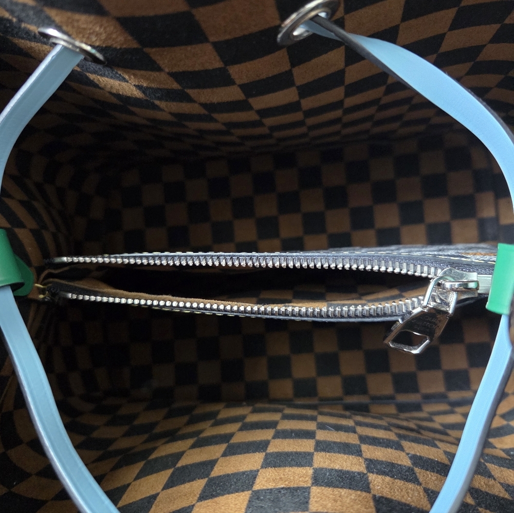 ❌️SOLD❌️Authentic Louis Vuitton Damier Black-White NoeNoe MM - Picture 5 of 6